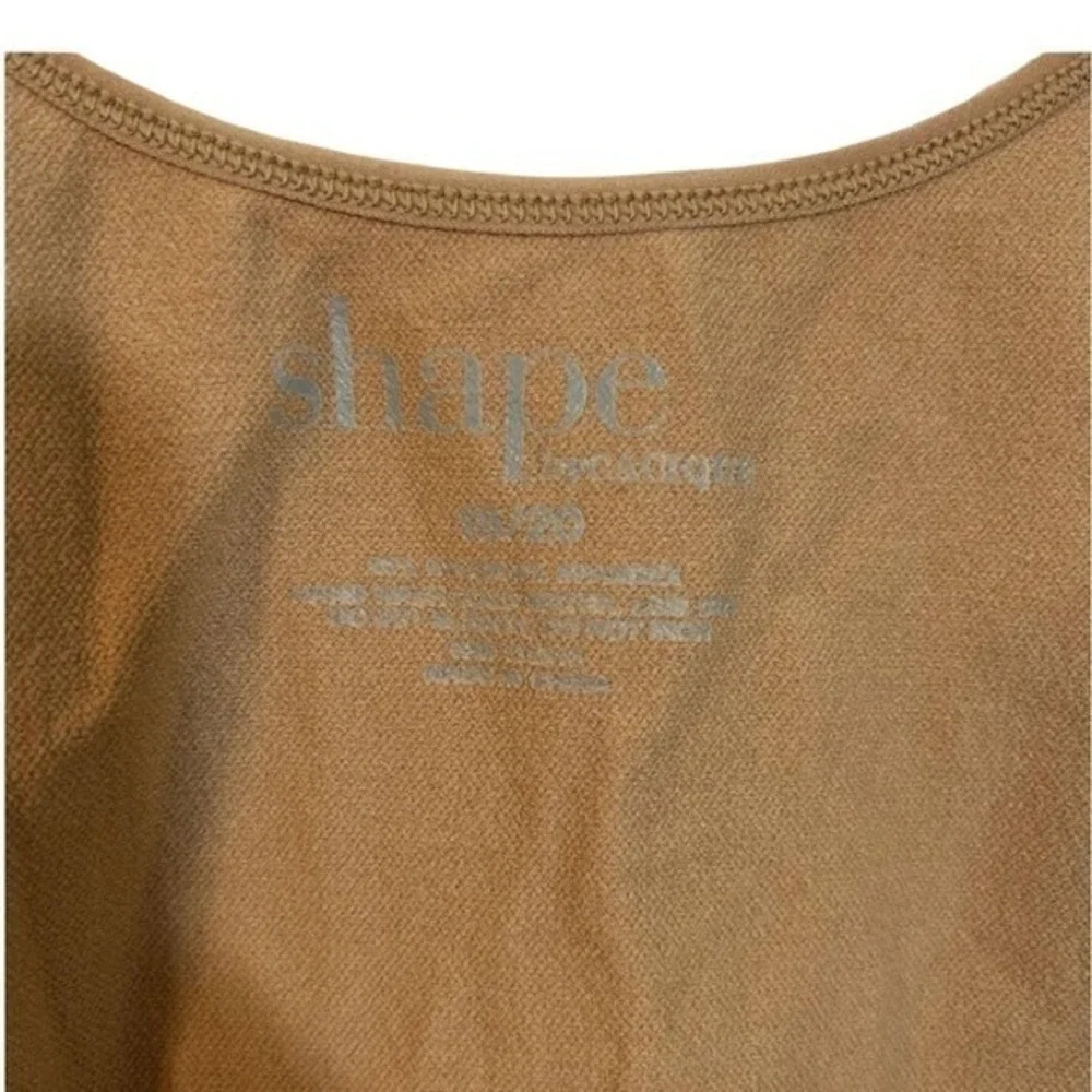 Shapewear Tummy Control Bodysuit Full Body Shaper‎ Tan Size 1X/2X, Tummy Control